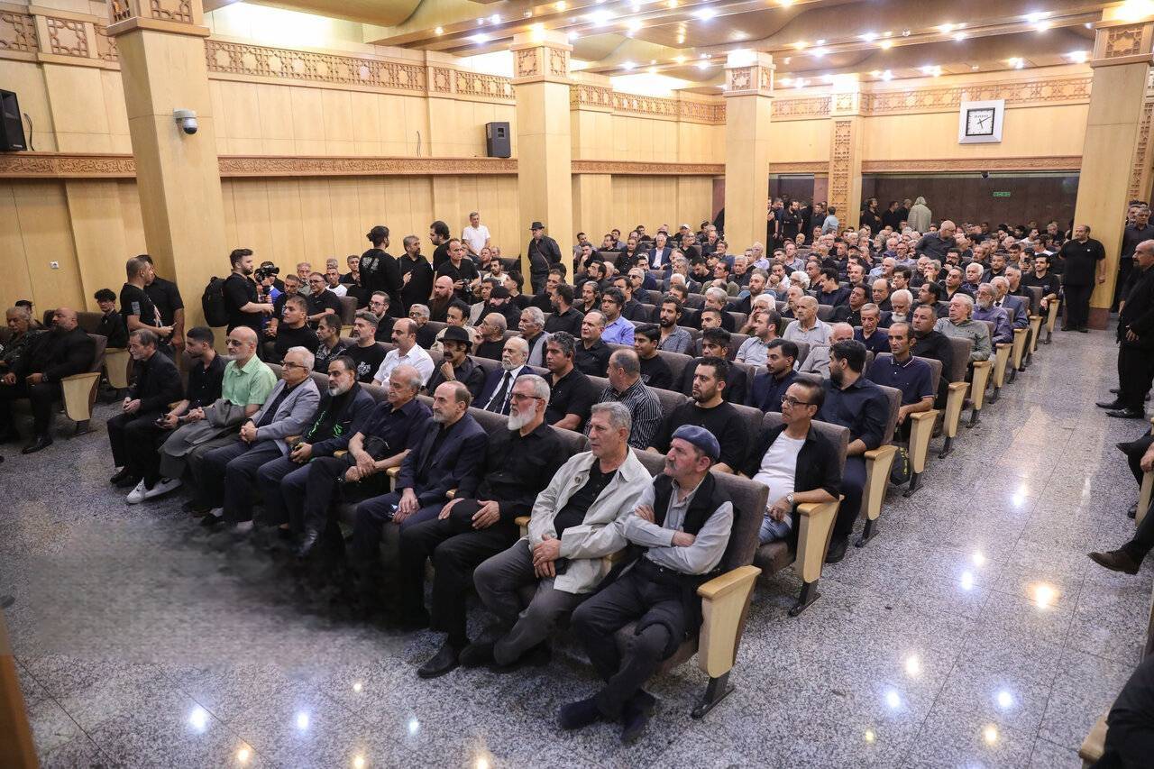 برگزاری مراسم یادبود زنده یاد اکبر عبدی